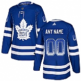 Maple Leafs Blue Men's Customized Drift Fashion Adidas Jersey,baseball caps,new era cap wholesale,wholesale hats